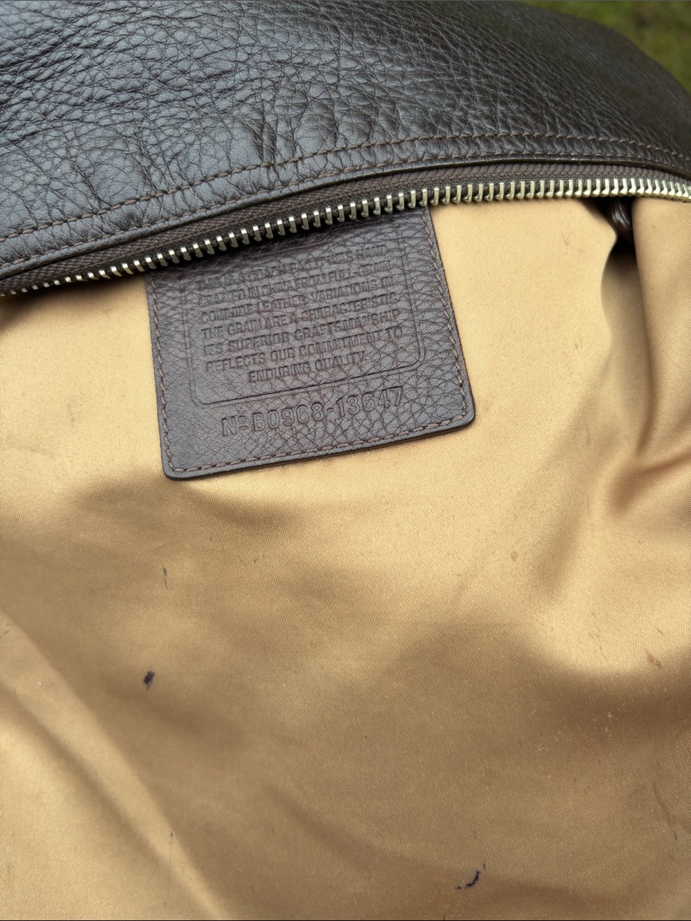 Coach Ali Convertible hobo leather dark brown crossbody - Picture 10 of 15
